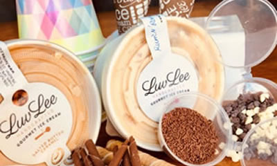 Valentine's Day Ice Cream from Luvlee