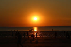 Romantic Valentines Day Sunset in Darwin