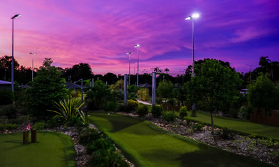 Valentine's Day at Palmerston Mini Golf