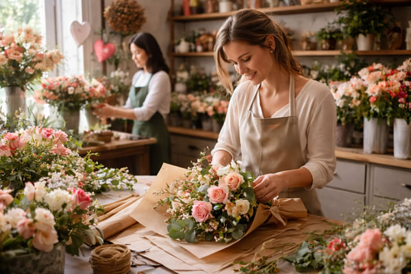 Florists still matter for Valentines Day